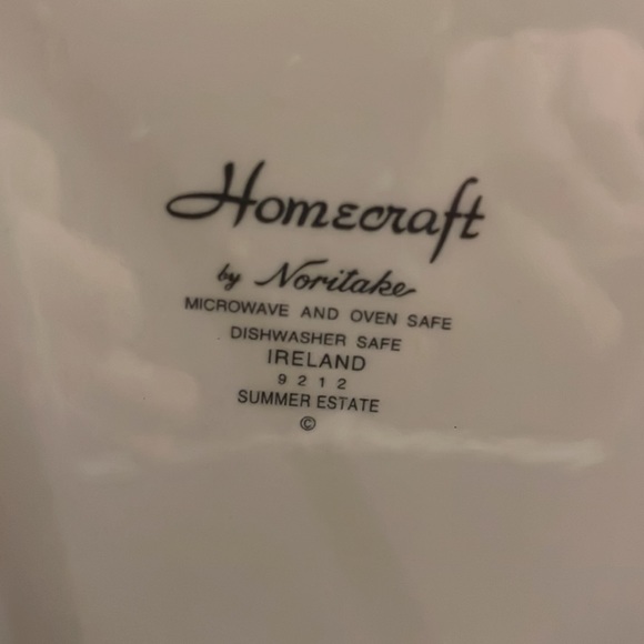 Summer Estate (Ireland) by NORITAKE - 12" Chop Plate (Round Platter) - Picture 6 of 8